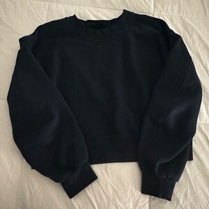 Perfectly Oversized Cropped Sweatshirt